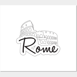 Rome Colosseum Posters and Art